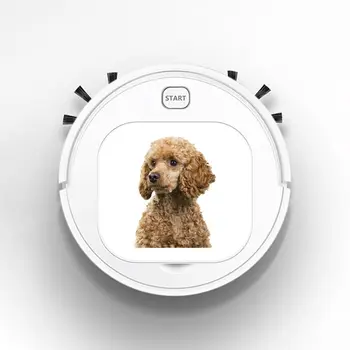 

Multifunctional Vacuum Cleaner Smart Dry Wet 1800Pa Home Floor Cleaner Rechargeable Sweeping Robot Teddy dog cute