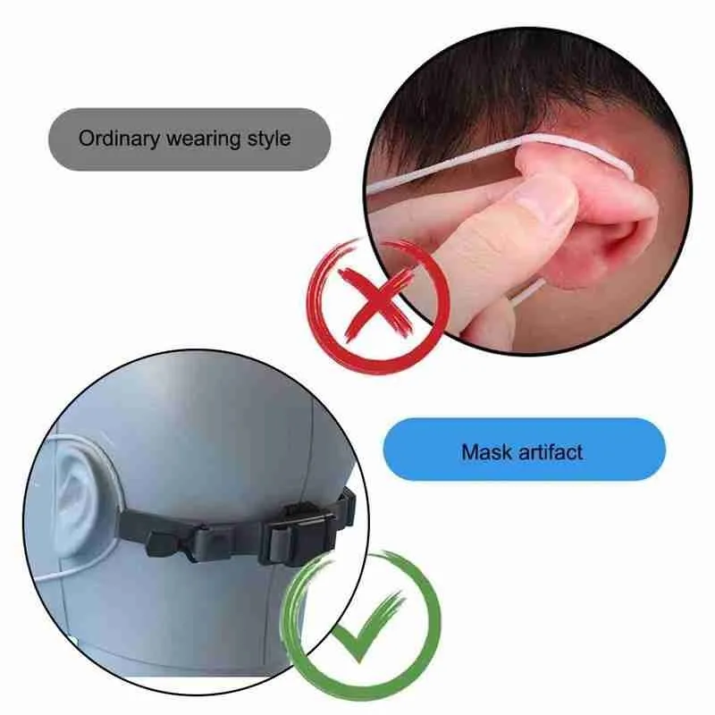 Регулируемый ремешок 1 шт. регулируемый для вертикально замкнутых петель ушей