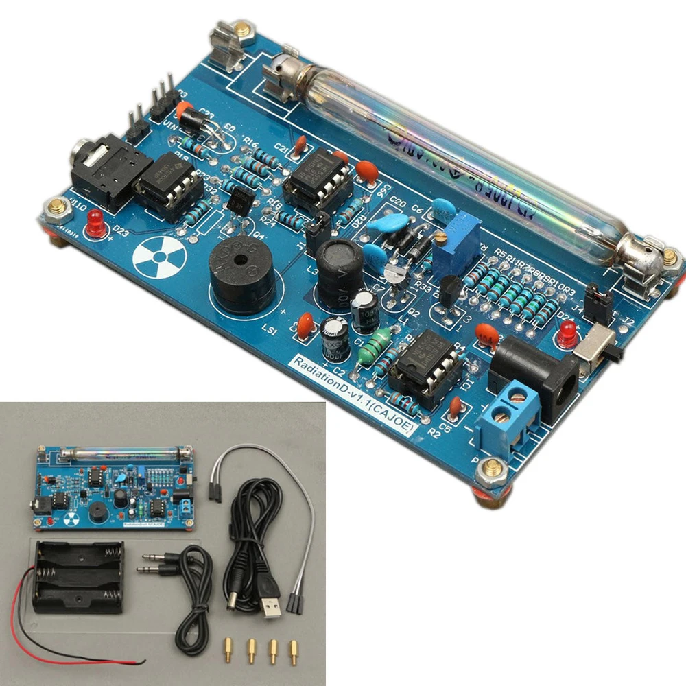 

Hot New Assembled DIY Geiger Counter Kit Module Nuclear Radiation Detector