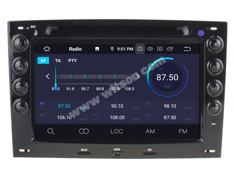 Excellent 7" Octa-Core Android 9.0 Pie OS Car DVD Multimedia Player Navigation GPS Radio for Renault Megane 2003 2004 2005 2006 2007 2008 0