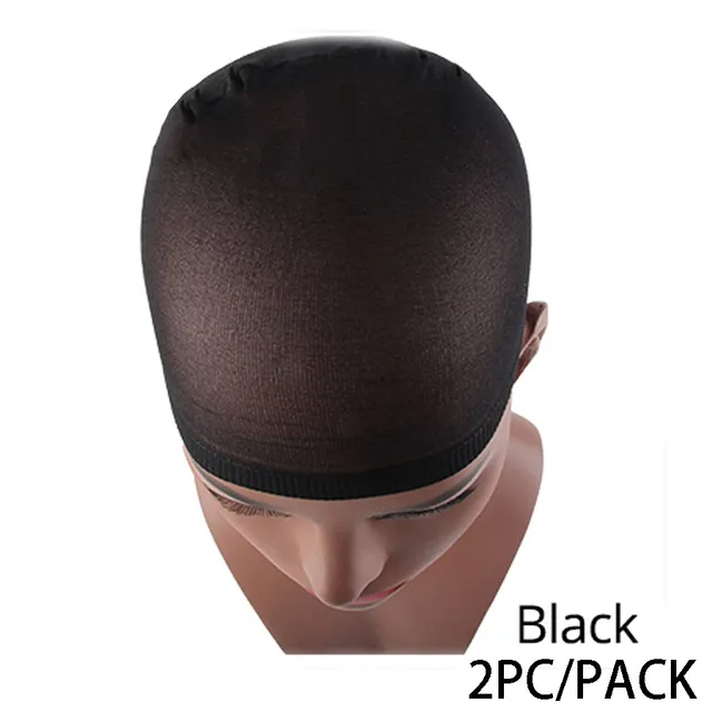 Alileader Beauty Wish Wig 1Pcs-5Pcs New Stretchable Elastic Hair Nets Snood Wig Cap Cool Mesh Cosplay Black Color FishHairnet wazi  2pcs hei
