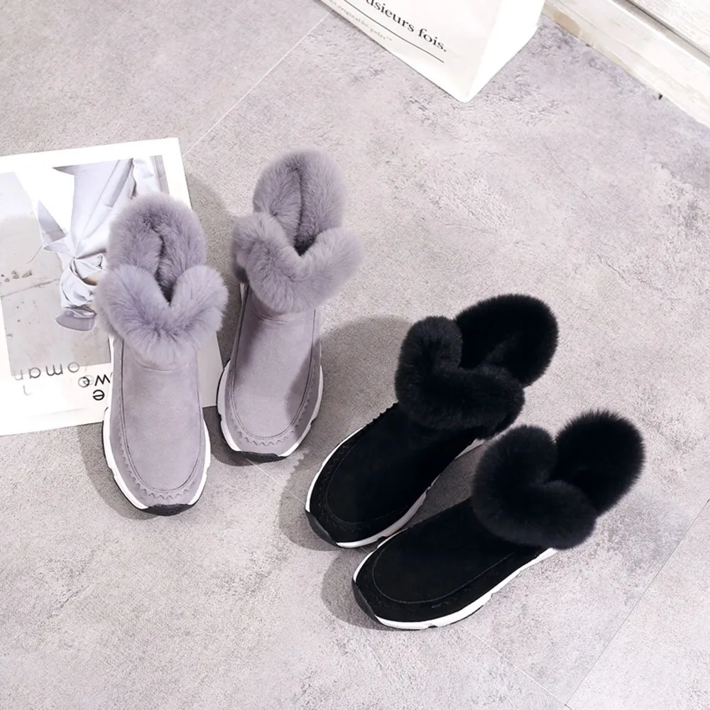 JAYCOSIN/качественные женские ботинки с круглым носком; эластичные ботильоны на толстом каблуке; обувь на плоской подошве; женские носки; ботинки; коллекция года; сезон зима