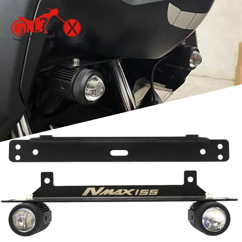 Аксессуары для мотоциклов YAMAHA NMAX155 N-MAX NMAX 155 2020 2021 2022 кронштейн прожектора