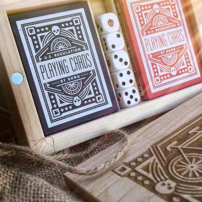 DKNG Gaming Set Playing Cards Magic Category Poker Cards for Professional Magician