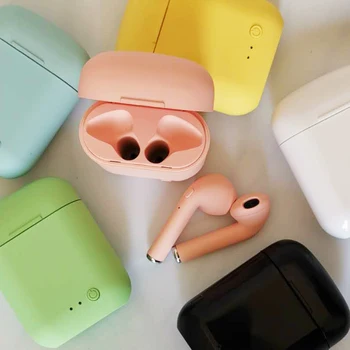 

i7 Mini-2 TWS Wireless Earphones Bluetooth 5.0 Earphone Matte Earbuds Charging Box Wireless Headset Headphones for xiaomi iphone
