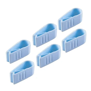 

6Pcs Quilt Cover Sheet Buckle Clip Household Clamp Needle-free for Quilt Corner Quilt Duvet Cover Clip Plastic​