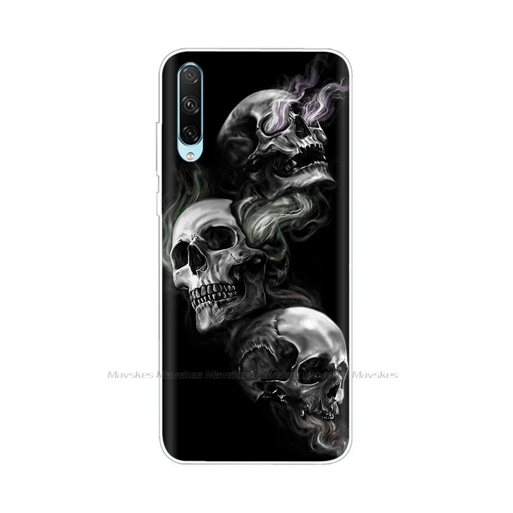 Floral Silicone Soft Phone Case with TPU Bumper