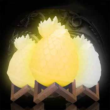 

3D Printing Ghost Light Smart Home Night Light Creative Design Gift 2019 New Arrivals Best Selling Dropshipping Household