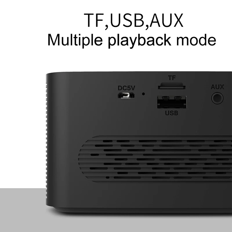US Captain HF Bluetooth ДИНАМИК FM РАДИО ВНЕШНИЙ АККУМУЛЯТОР БУДИЛЬНИК TF КАРТА МИНИ КОЛОНКА