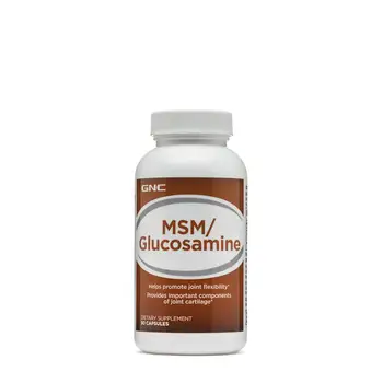 

MSM GLUCOSAMINE 90 Capsules Glucosamine Sulfate Methylsulfonyl-methane promote joint flexibility FREE SHIPPING