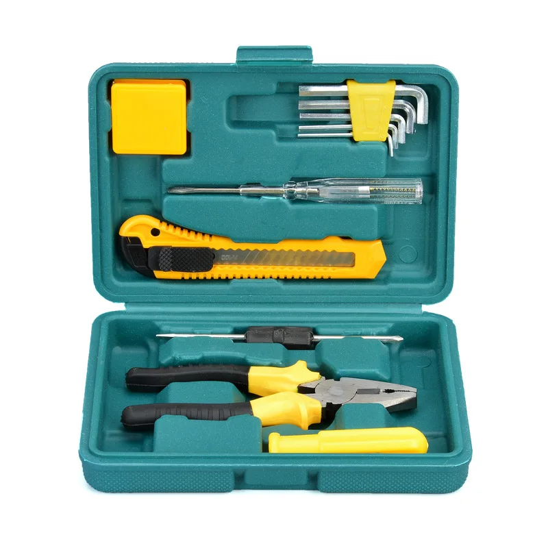 

Combined Tool Set 12-Piece Manual Toolbox for Home Use