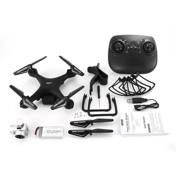 

KOOTAI X180 2.4G FPV RC Quadcopter Drone UAV with 720P HD Camera Altitude Hold Headless Mode 3D-Flip 18mins Long Flight