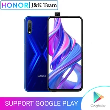 Honor 9X смартфон huawei Kirin 810 мобильный телефон 4000 мАч батарея 6,59 дюймов 7nm 48MP Авто всплывающий caemra Google Play