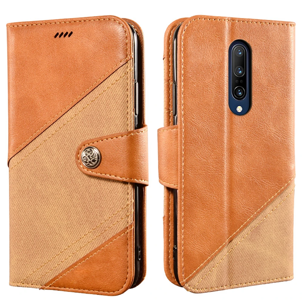 Чехол для телефона для OnePlus 7 Pro, слоты для карт подставка, ковбойский Сращивание, магнитный Fip чехол для телефона, кожаный чехол для OnePlus 7 Pro