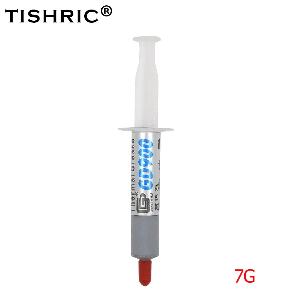TISHRIC, 3g, 7g, 15g, 30g, 150g, GD900, термопаста, токопроводящие процессоры, радиатор, силиконовый пластырь для ЦП, светодиодный, PC - Цвет лезвия: Needle7g