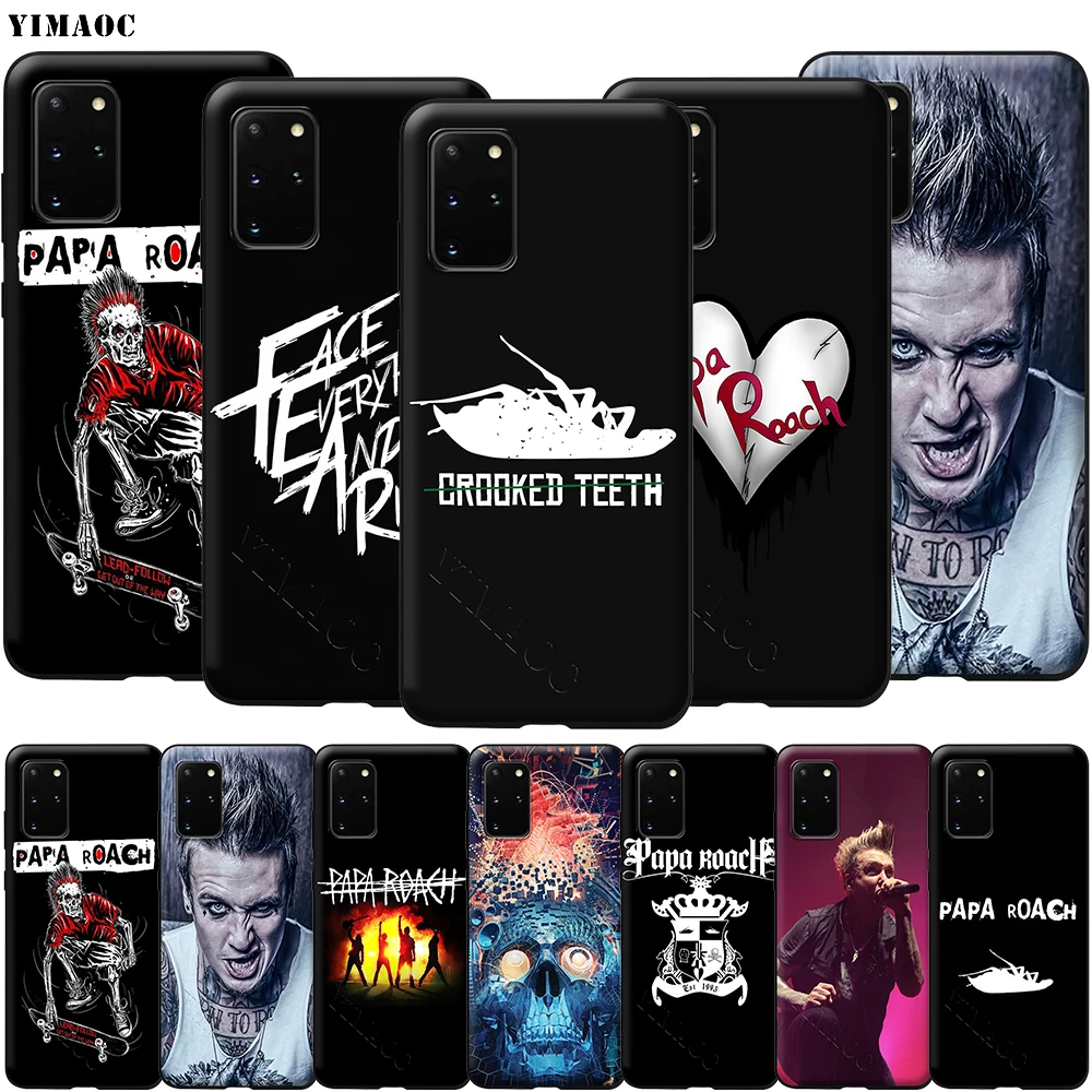 Силиконовый чехол YIMAOC Papa Roach Jacoby Shaddix для Samsung Galaxy S6 S7 S10e Edge S8 S9 Plus A3 A5 A6 A7 A8 A9 J6 Note 8 9