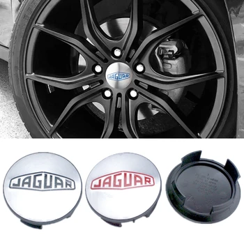 

4Pcs/set 58mm Car Wheel Center Caps Cover For Jaguar F-Pace E pace E Type X S F type XJ XE XF XK F-Typer X-Type Accessories