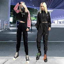 Костюмы для джазовых танцев женские тонкие хип-хоп уличные танцевальные тренировочные костюмы для выступлений одежда для ночного клуба Dj Gogo танцоры рейв наряд DC3469