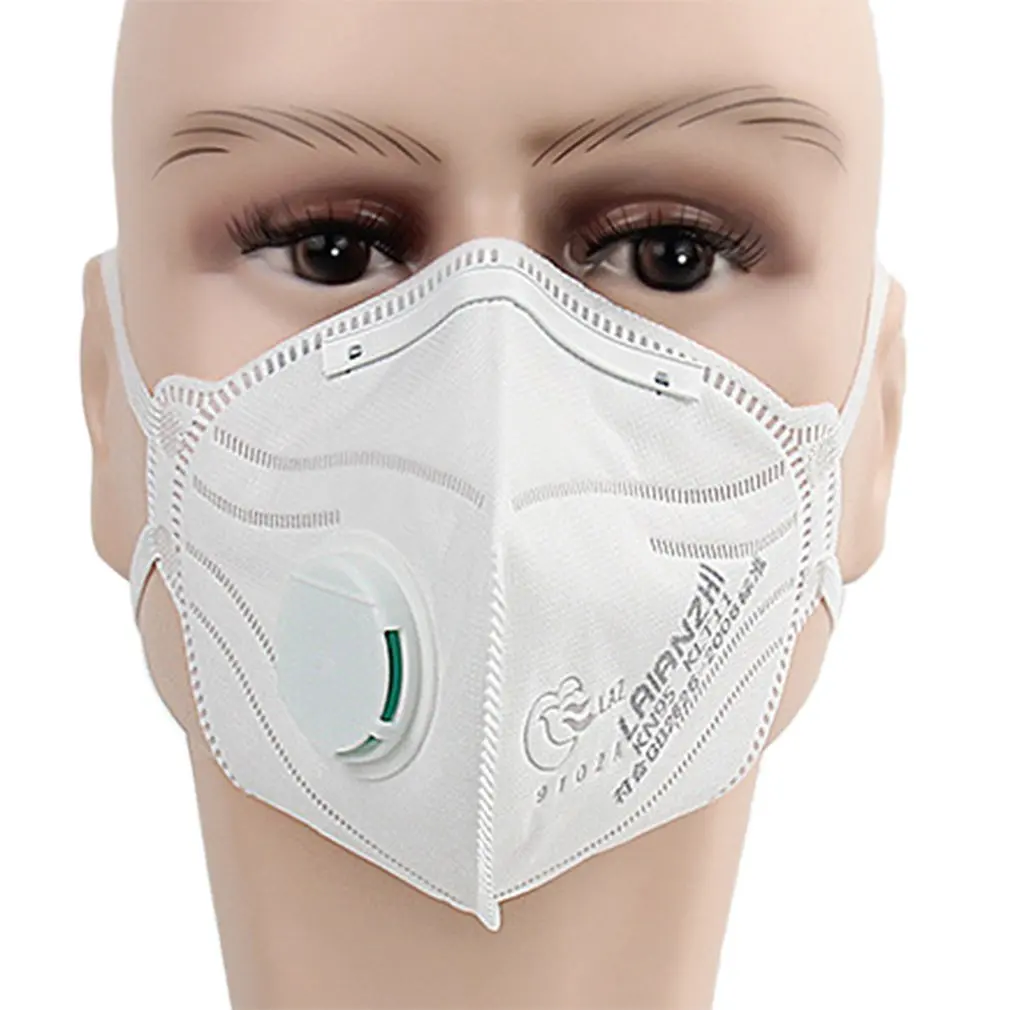 

Ffp2 Head-Mounted Protective Mask High Efficiency Filtration Adjustable 3D Fitting Design Light And Breathable 1 Pcs