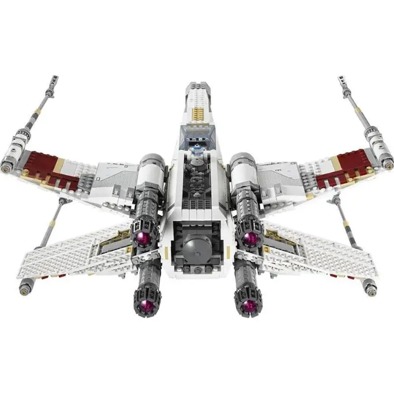 05039 X Wing красный истребитель с пятью звездами 1586 шт. совместимый 10240 81041