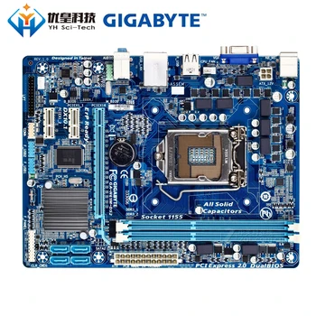 

Gigabyte GA-H61M-DS2 Intel H61 Original Used Desktop Motherboard Socket LGA 1155 DDR3 16GB SATA2.0 USB2.0 VGA Micro-ATX