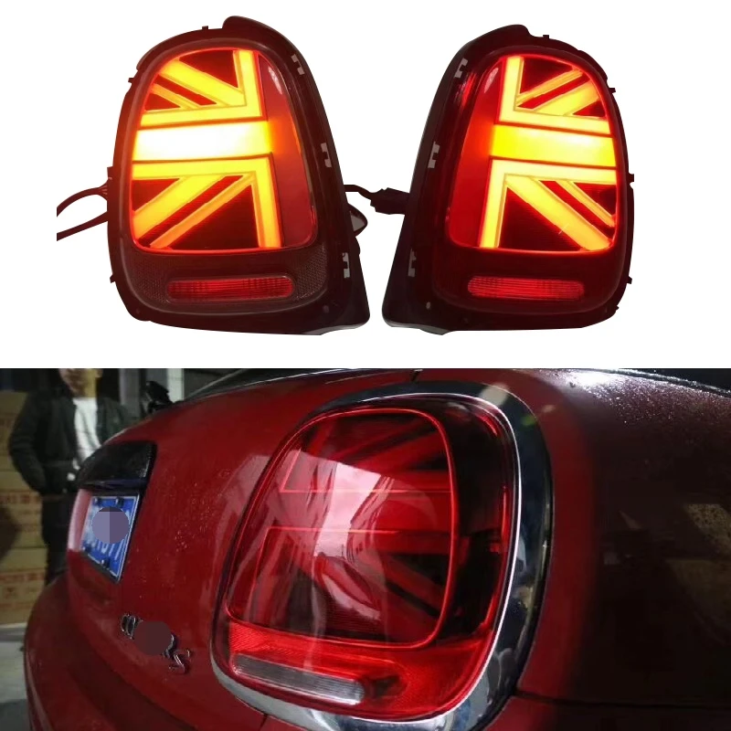CITYCARAUTO LED TAIL LAMP REAR LIGHTING BRAKE LIGHTS FIT FOR MINI F55 F56 F57 EXTERIOR TAILLIGHT AUTO ACCESSORIES REVERSE | Автомобили и