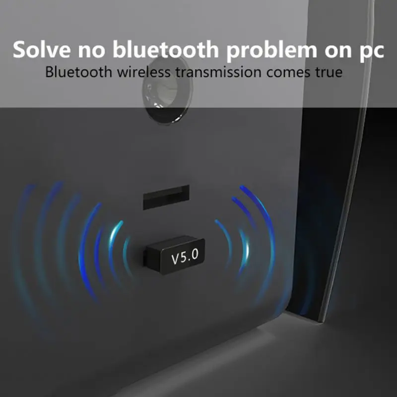 USB Bluetooth беспроводной адаптер 5,0 компьютер аудио Bluetooth Запуск адаптер ключ для ПК ноутбук Настольный компьютер