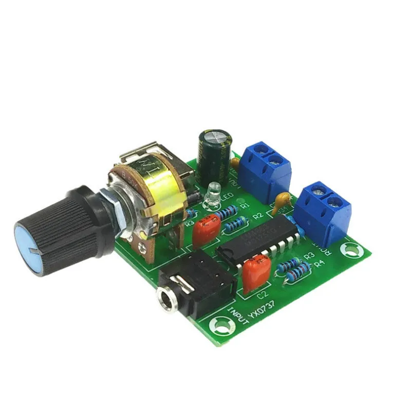 

SOTAMIA LM4863 Power Amplifier Board 5W+5W 2.0 Channel Audio Amplifier Mini Amp Home Sound Theatre DIY 5V USV Power