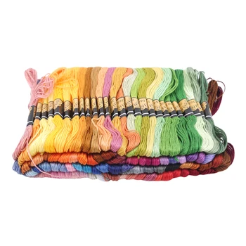 

100 Color Cross Stitch Threads The Unique Style Cross Stitch Cotton Embroidery Cross Stitch Embroidery Sewing Thread