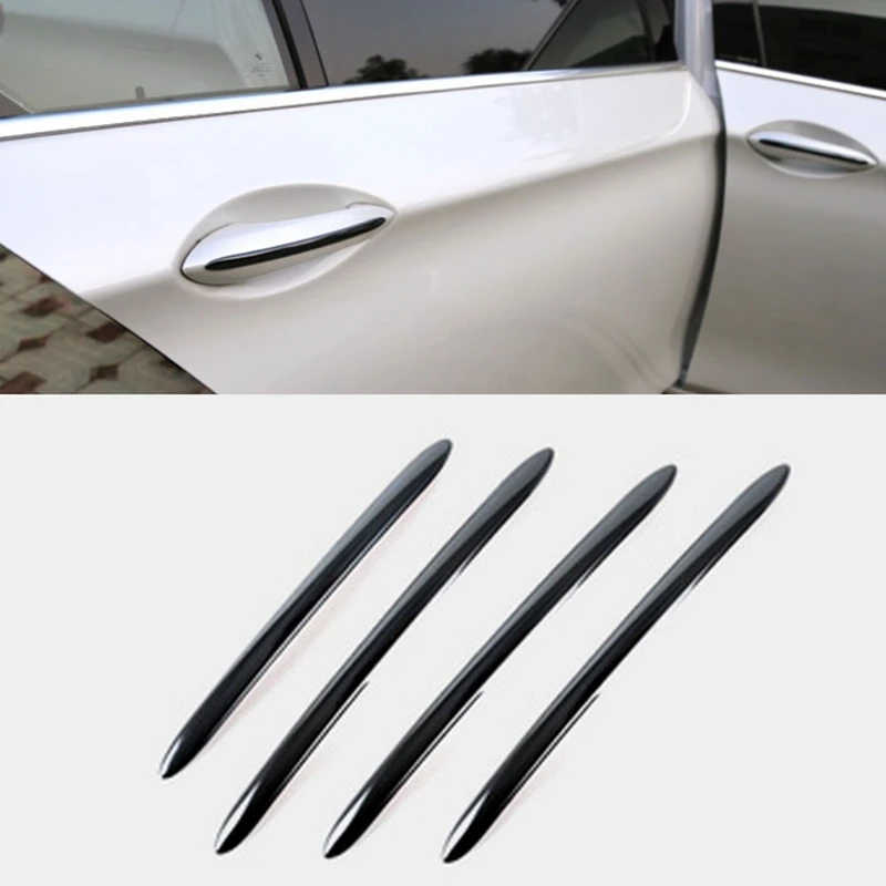 Для-Bmw 5 серии F10 F18 F11 2011-2017 черная накладка на дверную ручку из нержавеющей стали |