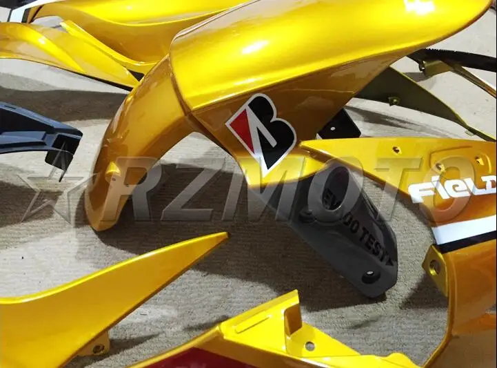 3 Подарки ABS полный обтекатель комплект подходит для Kawasaki ZX6R 2013 Обтекатели ZX-6R Ninja 636 599 набор золотисто-матовый