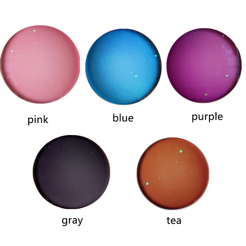 1.56 lenti fotocromatiche occhiali ottici Smart cambia colore in rosa  marrone viola blu grigio pianura miopia Nerd occhiali da sole|Eyewear  Accessories| - AliExpress