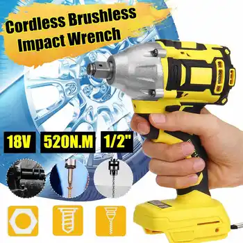 

18V 350N.m Brushless Impact Wrench Cordless Electric Wrench Power Tool Torque Rechargeable For Makita Battery DTW285Z