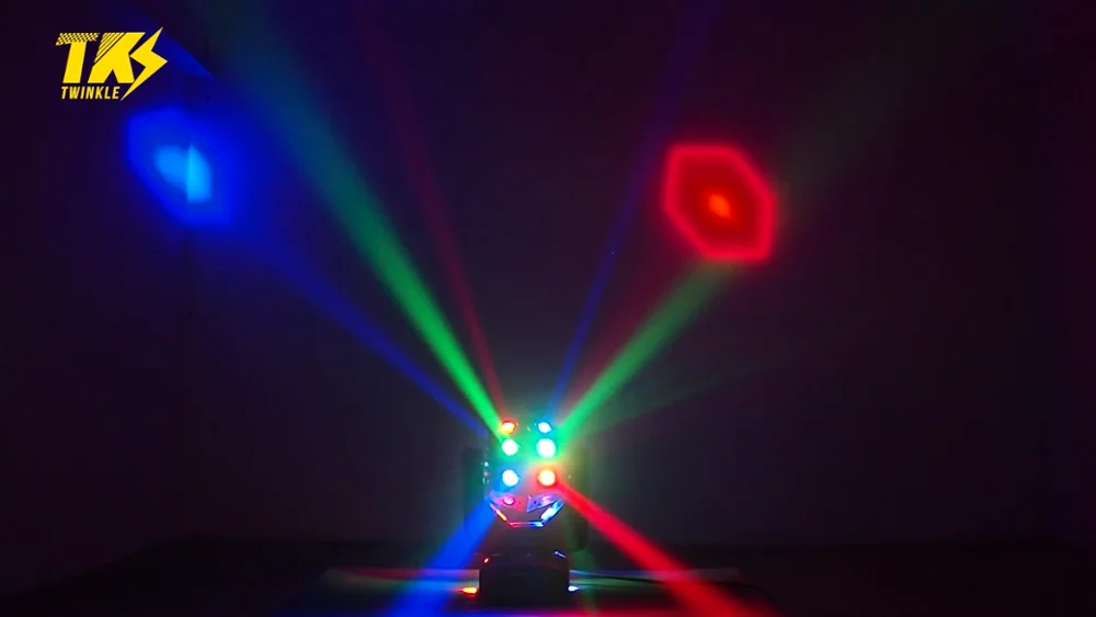 Свадебный светильник ing светодиодный диско DJ движущаяся головка с 16 шт. 3W RGBW