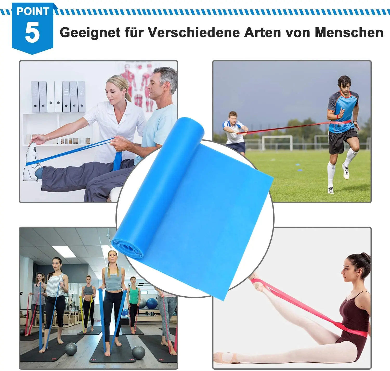 Elastic Fitness Bands 3Pcs Resistance Bands Elastic Fitness Tapes Yoga Pilates Crossfit Stretching Muscular Work Out Equipment view 6