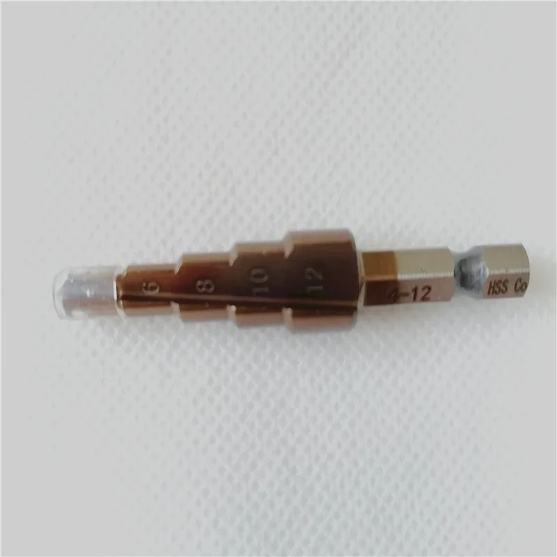 Fixmee New2pcs HSS Кобальт шаг сверла 1/4 &quotшестигранный хвостовик древесины металла