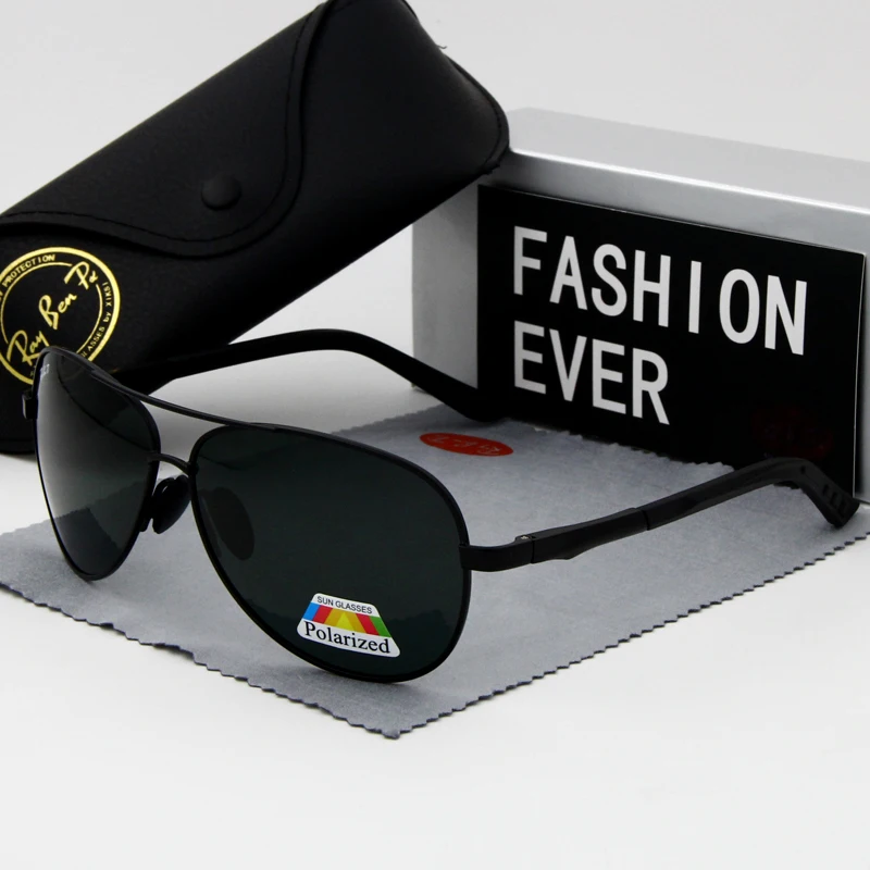 Мужские солнцезащитные очки, поляризационные, UV400, высокое качество, модные, винтажные, роскошные, фирменный дизайн, черные, солнцезащитные очки для женщин, Oculos
