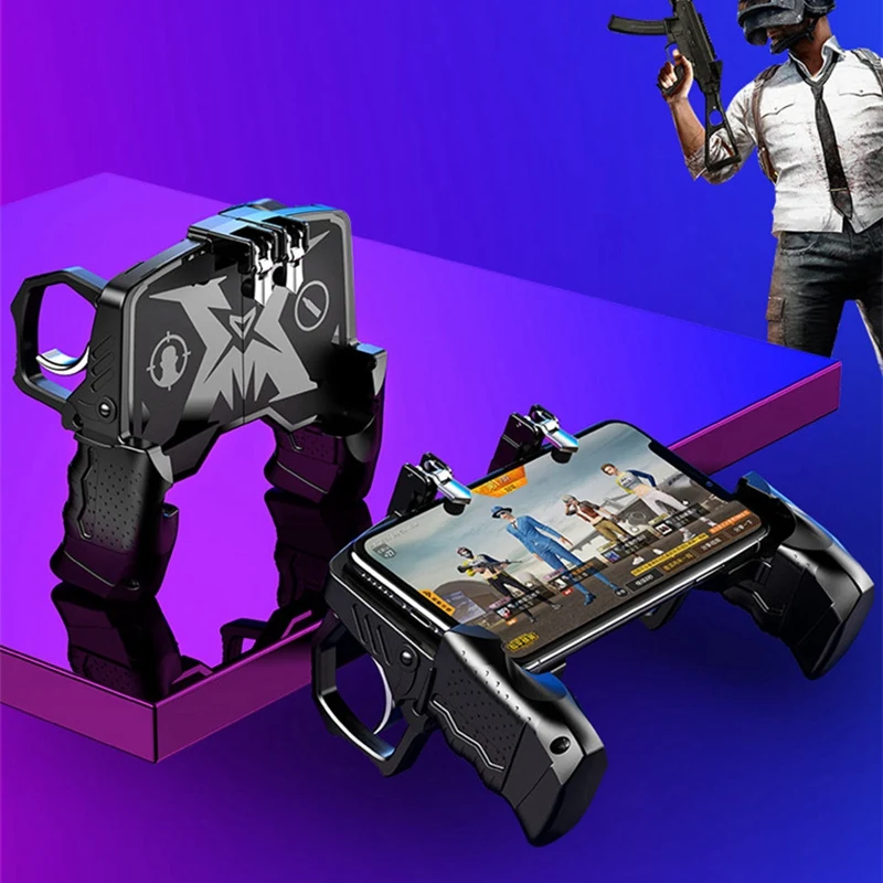 Мобильный телефон кулер Pubg контроллер геймпад контроллер шутер контроллер игровой ручки