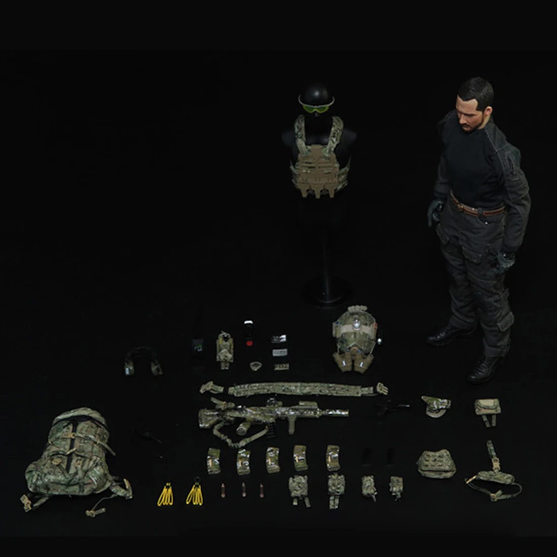 MODIKER 1/6 30 см модель солдата реалистичный головной убор DIY подвижные морские уплотнения Военная фигурка игрушки и хобби