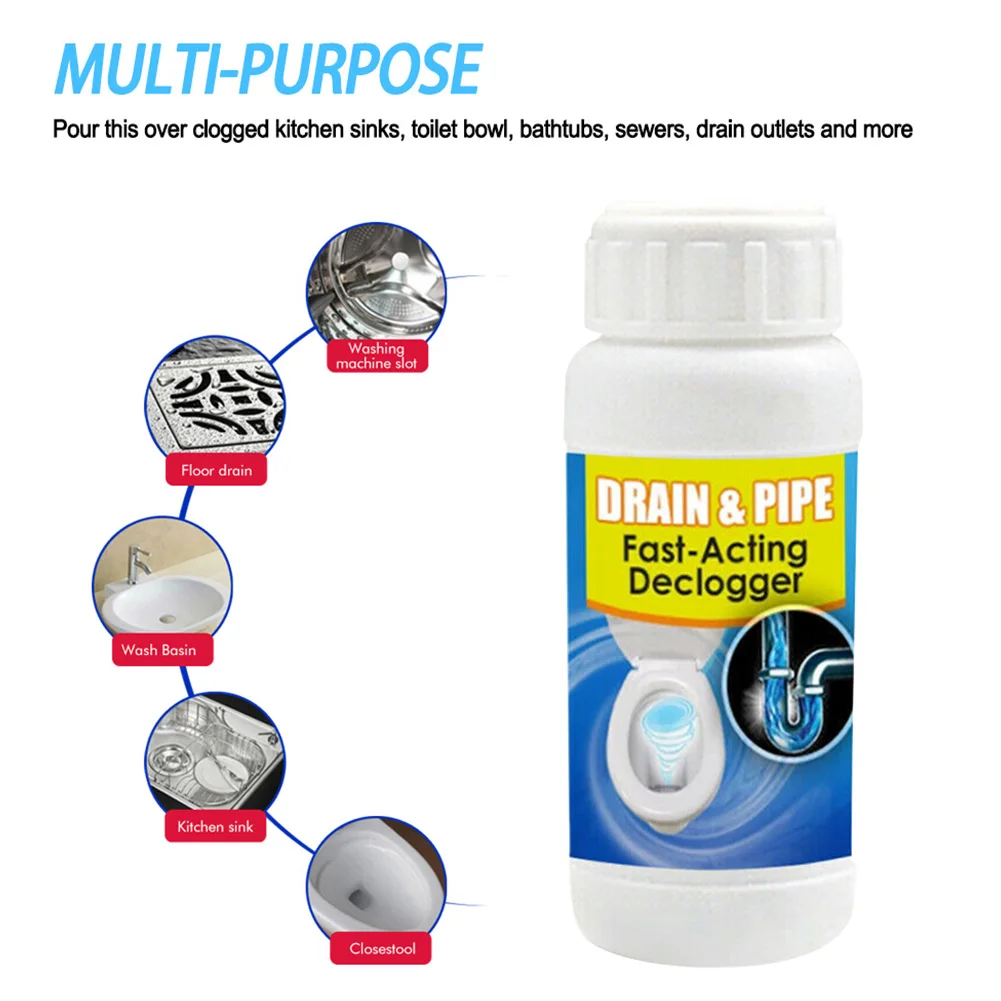 Кухня Блокировка трубы дноуглубительный агент бытовой Быстрый Ванна Туалет Дезодорант канализационный очиститель слива раковины Мощный Масляный штекер