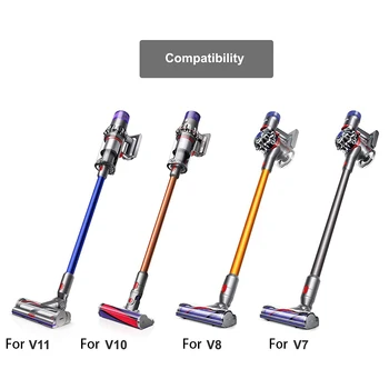

Flexible Hose Vacuum Cleaner Parts Mattress Tool Stiff Brush For Dyson V8 V7