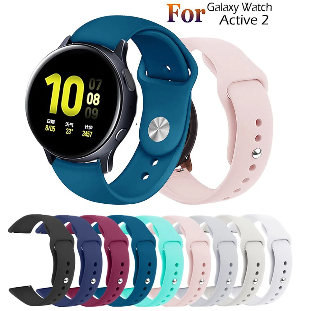 Для galaxy watch Active 2 band для samsung 42 мм gear sport 20 ремешок часов Active2 браслет аксессуары