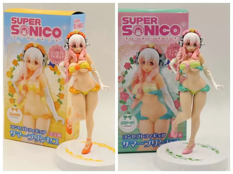 

Anime Super Sony Sub- Garage Kit Swimwear Garland Stance Prize Figure 2-Color Crane Machine Capsule Toy Garage Kit