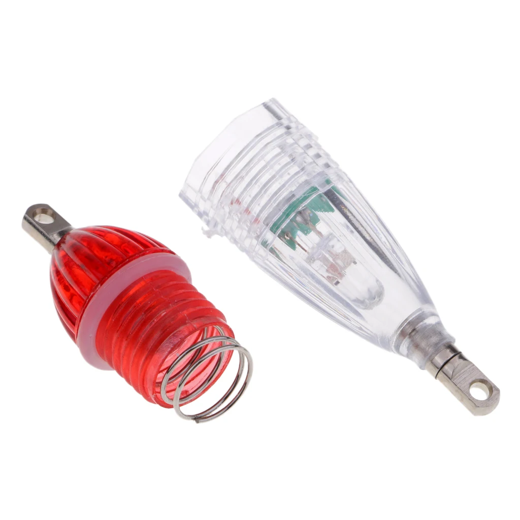 LED Fishing Light Night Fishing Lure Strobe Squid Lure Light Underwater Fish Attracting Light