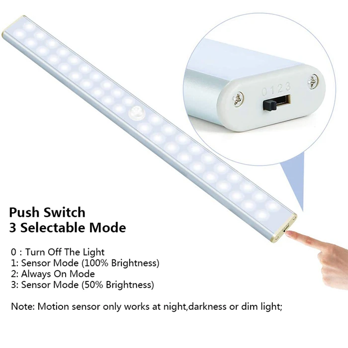 40 LED Motion Sensor Night Light 8