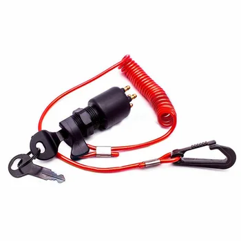 

Easy Use Outboard Motors Parts Accessories Key 5005801 175974 With Lanyard Ignition Switch Boat Engine Tool For Johnson Evinrude