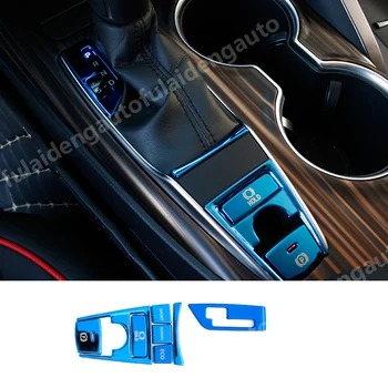 

8pcs For Toyota Camry 2018-2019 Gear Shift Electronic Handbrake ECO HOLD SPORT Button Panel Cover Trim Car Accessories