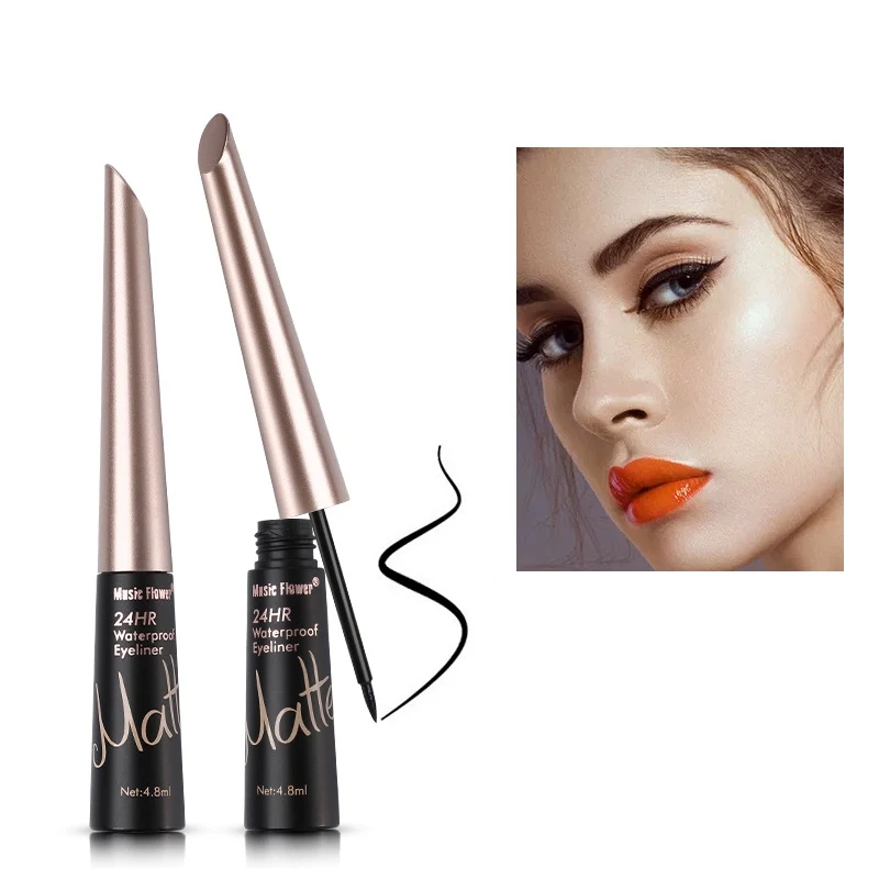 

24HR Waterproof Eyeliner Long-lasting Smudge-proof Easy To Color Quick Drying Eyeliner