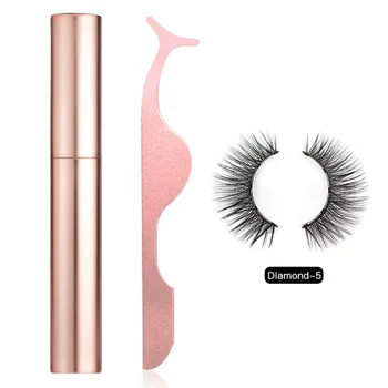 

Women Charming Eye Enlarge Liquid Eyeliner Set Long Lasting Cosmetics Professional Easy Apply Magnetic With False Eyelashes