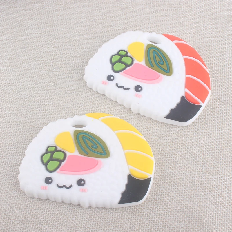 sushi baby teether